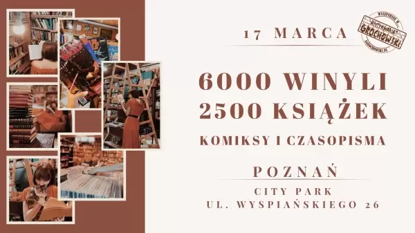 TANIE KSIĄŻKI I WINYLE W POZNANIU