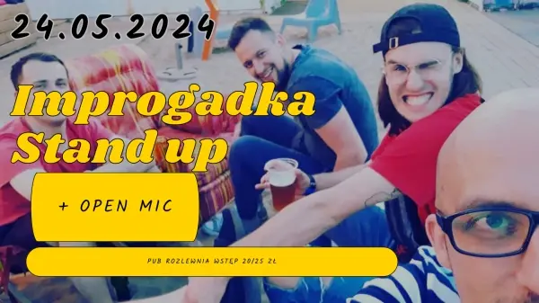 Stand up IMPROGADKA + OPEN MIC