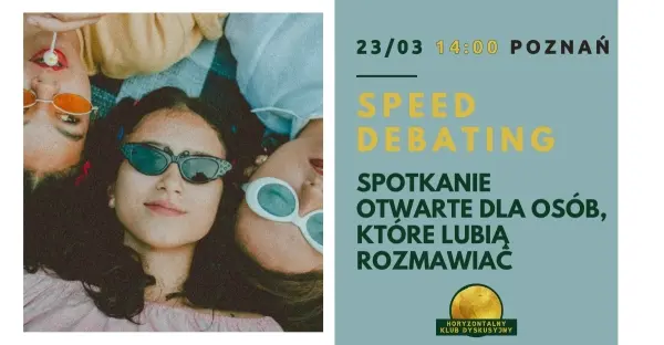 Speed Debating || Otwarte wydarzenie klubu dyskusyjnego