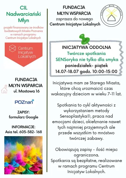 SENSoryka nie tylko dla smyka