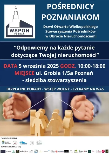 Akcja ,,Pośrednicy Poznaniakom" - Drzwi Otwarte WSPON Poznań