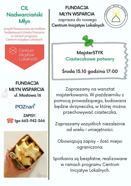 MajsterSTYK Ciasteczkowe potwory