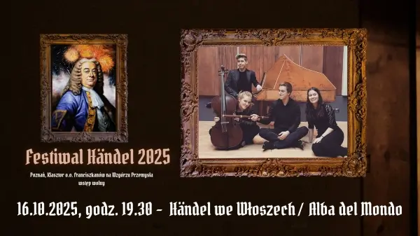 Festiwal Händel 2025 | Händel we Włoszech | Alba del Mondo