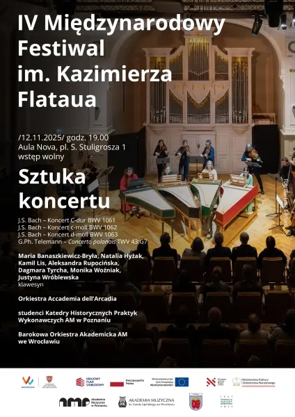 Sztuka koncertu | IV Międzynarodowy Festiwal im. Kazimierza Flataua