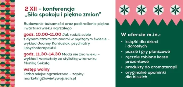 Konferencja "Siła spokoju i piękno zmian"