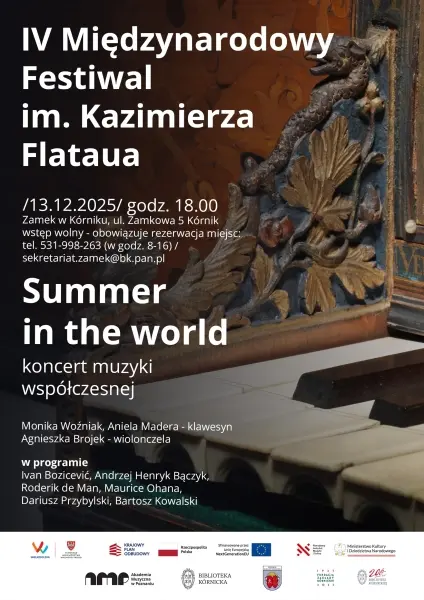 Summer in the world - recital klawesynowy