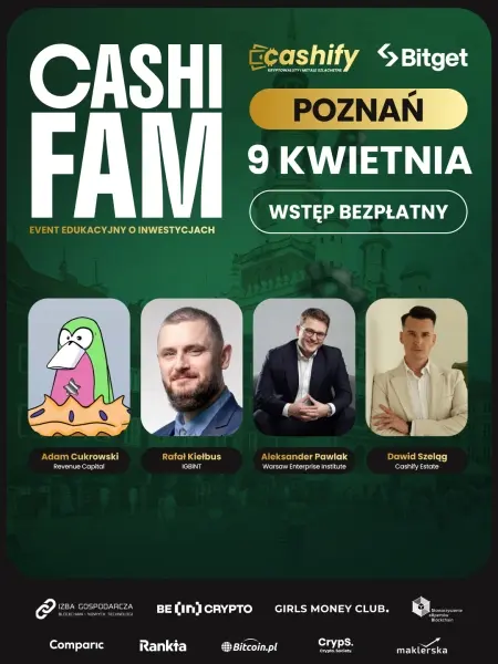 Cashifam x Bitget Poznań 9.04.2026